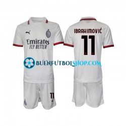 Camiseta de Fútbol AC Milan ibrahimovic 11 2024-2025 Segunda Equipación Manga Corta Niño Camiseta de Fútbol AC Milan ibrahimovic 11 2024-2025 Segunda Equipación Manga Corta Niño