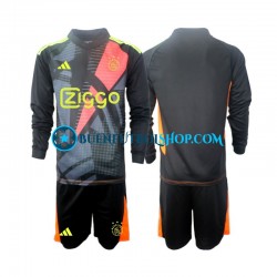 Camiseta de Fútbol AFC Ajax Portero 2024-2025 Primera Equipación Manga Larga Niño Camiseta de Fútbol AFC Ajax Portero 2024-2025 Primera Equipación Manga Larga Niño