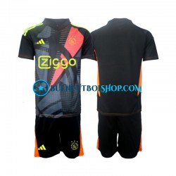 Camiseta de Fútbol AFC Ajax Portero 2024-2025 Primera Equipación Manga Corta Niño Camiseta de Fútbol AFC Ajax Portero 2024-2025 Primera Equipación Manga Corta Niño