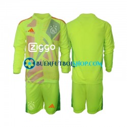 Camiseta de Fútbol AFC Ajax Portero 2024-2025 Tercera Equipación Manga Larga Niño Camiseta de Fútbol AFC Ajax Portero 2024-2025 Tercera Equipación Manga Larga Niño
