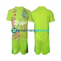 Camiseta de Fútbol AFC Ajax Portero 2024-2025 Tercera Equipación Manga Corta Niño Camiseta de Fútbol AFC Ajax Portero 2024-2025 Tercera Equipación Manga Corta Niño