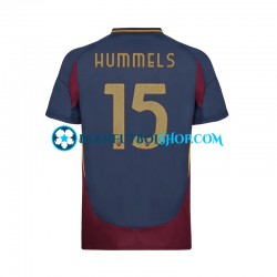 Camiseta de Fútbol AS Roma Mats Hummels 15 2024-2025 Tercera Equipación Manga Corta Hombre