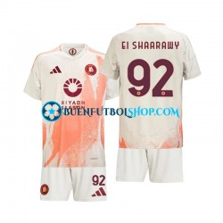 Camiseta de Fútbol AS Roma Stephan El Shaarawy 92 2024-2025 Segunda Equipación Manga Corta Niño