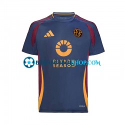 Camiseta de Fútbol AS Roma 2024-2025 Tercera Equipación Manga Corta Hombre