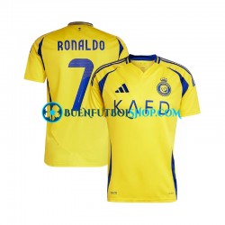 Camiseta de Fútbol Al Nassr Cristiano Ronaldo 7 2024-2025 Primera Equipación Manga Corta Hombre