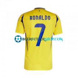 Camiseta de Fútbol Al Nassr Cristiano Ronaldo 7 2024-2025 Primera Equipación Manga Corta Hombre