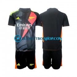 Camiseta de Fútbol Arsenal Portero 2024-2025 Tercera Equipación Manga Corta Niño
