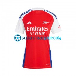 Camiseta de Fútbol Arsenal 2024-2025 Primera Equipación Manga Corta para Mujer