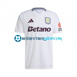 Camiseta de Fútbol Aston Villa 2024-2025 Segunda Equipación Manga Corta Hombre Camiseta de Fútbol Aston Villa 2024-2025 Segunda Equipación Manga Corta Hombre