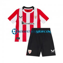 Camiseta de Fútbol Athletic Bilbao 2024-2025 Primera Equipación Manga Corta Niño