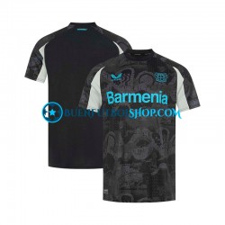Camiseta de Fútbol Bayer 04 Leverkusen 2024-2025 Tercera Equipación Manga Corta Hombre
