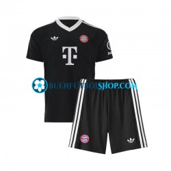 Camiseta de Fútbol Bayern de Múnich Portero 2024-2025 Tercera Equipación Manga Corta Niño