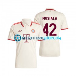 Camiseta de Fútbol Bayern de Múnich Musiala 42 2024-2025 Tercera Equipación Manga Corta Hombre