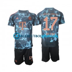 Camiseta de Fútbol Bayern de Múnich Olise 17 2024-2025 Segunda Equipación Manga Corta Niño