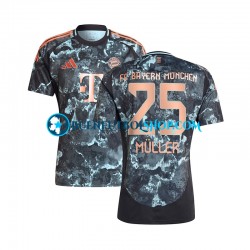 Camiseta de Fútbol Bayern de Múnich Thomas Muller 25 2024-2025 Segunda Equipación Manga Corta Hombre Camiseta de Fútbol Bayern de Múnich Thomas Muller 25 2024-2025 Segunda Equipación Manga Corta Hombre