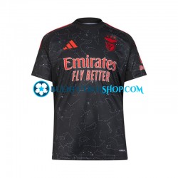 Camiseta de Fútbol Benfica 2024-2025 Segunda Equipación Manga Corta Hombre