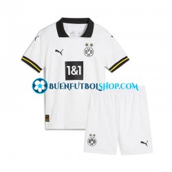 Camiseta de Fútbol Borussia Dortmund 2024-2025 Tercera Equipación Manga Corta Niño