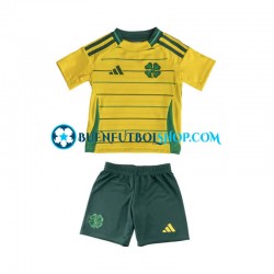 Camiseta de Fútbol Celtic 2024-2025 Segunda Equipación Manga Corta Niño