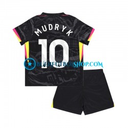 Camiseta de Fútbol Chelsea Mychajlo Mudryk 10 2024-2025 Tercera Equipación Manga Corta Niño