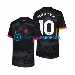 Camiseta de Fútbol Chelsea Mychajlo Mudryk 10 2024-2025 Tercera Equipación Manga Corta Hombre
