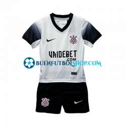 Camiseta de Fútbol Corinthians 2024-2025 Primera Equipación Manga Corta Niño