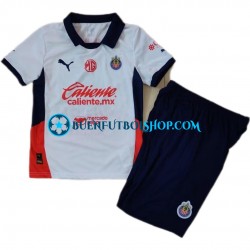Camiseta de Fútbol Deportivo Guadalajara 2024-2025 Segunda Equipación Manga Corta Niño Camiseta de Fútbol Deportivo Guadalajara 2024-2025 Segunda Equipación Manga Corta Niño