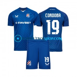 Camiseta de Fútbol Dinamo Zagreb Juan Cordoba 19 2024-2025 Primera Equipación Manga Corta Niño Camiseta de Fútbol Dinamo Zagreb Juan Cordoba 19 2024-2025 Primera Equipación Manga Corta Niño