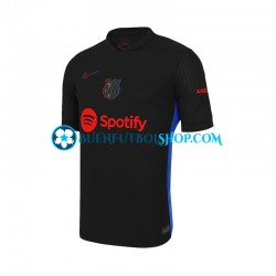 Camiseta de Fútbol FC Barcelona 2024-2025 Segunda Equipación Manga Corta Hombre