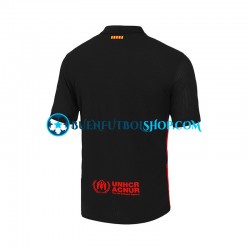 Camiseta de Fútbol FC Barcelona 2024-2025 Segunda Equipación Manga Corta Hombre
