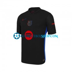 Camiseta de Fútbol FC Barcelona LAMINE YAMAL 19 UCL Font 2024-2025 Segunda Equipación Manga Corta Hombre
