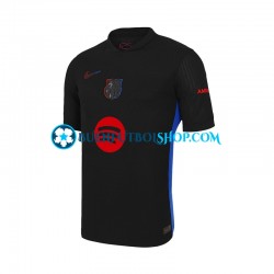 Camiseta de Fútbol FC Barcelona UCL Font 2024-2025 Segunda Equipación Manga Corta Hombre