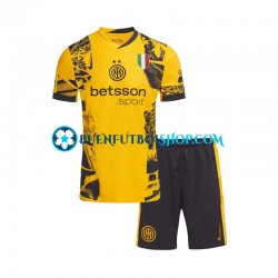 Camiseta de Fútbol Inter Milan 2024-2025 Tercera Equipación Manga Corta Niño Camiseta de Fútbol Inter Milan 2024-2025 Tercera Equipación Manga Corta Niño