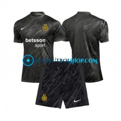 Camiseta de Fútbol Inter Milan Portero 2024-2025 Tercera Equipación Manga Corta Niño Camiseta de Fútbol Inter Milan Portero 2024-2025 Tercera Equipación Manga Corta Niño