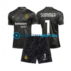 Camiseta de Fútbol Inter Milan Portero Yann Sommer 1 2024-2025 Tercera Equipación Manga Corta Niño Camiseta de Fútbol Inter Milan Portero Yann Sommer 1 2024-2025 Tercera Equipación Manga Corta Niño