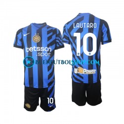 Camiseta de Fútbol Inter Milan Lautaro 10 2024-2025 Primera Equipación Manga Corta Niño Camiseta de Fútbol Inter Milan Lautaro 10 2024-2025 Primera Equipación Manga Corta Niño