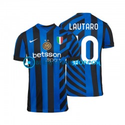 Camiseta de Fútbol Inter Milan Lautaro 10 2024-2025 Primera Equipación Manga Corta Hombre Camiseta de Fútbol Inter Milan Lautaro 10 2024-2025 Primera Equipación Manga Corta Hombre