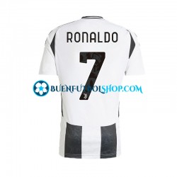 Camiseta de Fútbol Juventus Cristiano Ronaldo 7 2024-2025 Primera Equipación Manga Corta Hombre