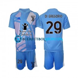 Camiseta de Fútbol Juventus Portero Michele Di Gregorio 29 2024-2025 Cuarta Equipación Manga Corta Niño