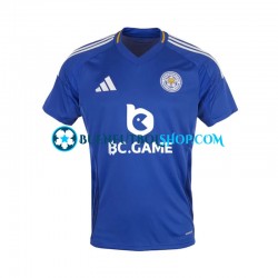 Camiseta de Fútbol Leicester City 2024-2025 Primera Equipación Manga Corta Hombre