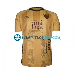 Camiseta de Fútbol Málaga CF 2024-2025 Segunda Equipación Manga Corta Hombre Camiseta de Fútbol Málaga CF 2024-2025 Segunda Equipación Manga Corta Hombre