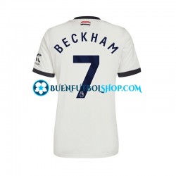 Camiseta de Fútbol Manchester United Beckham 7 2024-2025 Tercera Equipación Manga Corta Hombre