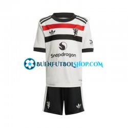 Camiseta de Fútbol Manchester United 2024-2025 Tercera Equipación Manga Corta Niño