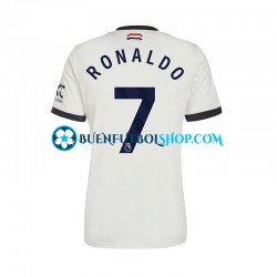 Camiseta de Fútbol Manchester United Cristiano Ronaldo 7 2024-2025 Tercera Equipación Manga Corta Hombre