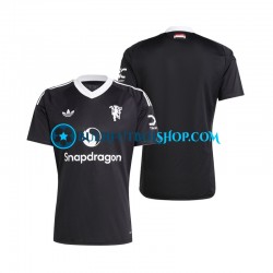 Camiseta de Fútbol Manchester United Portero 2024-2025 Tercera Equipación Manga Corta Hombre