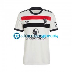 Camiseta de Fútbol Manchester United 2024-2025 Tercera Equipación Manga Corta Hombre