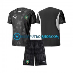 Camiseta de Fútbol Marruecos Portero 2024 Tercera Equipación Manga Corta Niño