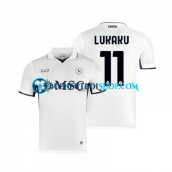 Camiseta de Fútbol Napoli Lukaku 11 2024-2025 Segunda Equipación Manga Corta Hombre