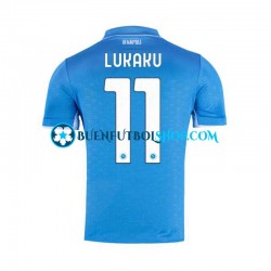 Camiseta de Fútbol Napoli Lukaku 11 2024-2025 Primera Equipación Manga Corta Hombre