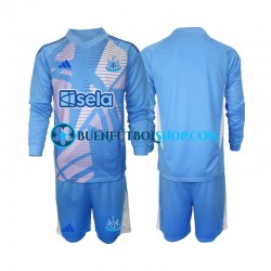 Camiseta de Fútbol Newcastle United Portero 2024-2025 Segunda Equipación Manga Larga Niño