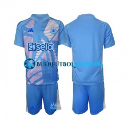 Camiseta de Fútbol Newcastle United Portero 2024-2025 Segunda Equipación Manga Corta Niño